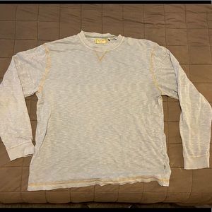 True Grit Thermal Crew Neck Long Sleeve Shirt Sz L